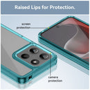 Motorola Moto G15 4G Soft TPU Bumper Case [Clear Blue] 5