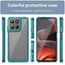 Motorola Moto G15 4G Soft TPU Bumper Case [Clear Blue] 8