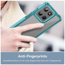 Motorola Moto G15 4G Soft TPU Bumper Case [Clear Blue] 4