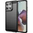 Motorola Moto G56 5G Carbon Fibre Brushed Case [Black] 1
