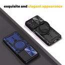 Motorola Moto G56 5G Ring Kickstand Case w/ Camera Cover