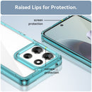 Motorola Moto G56 5G Soft TPU Bumper Case [Clear Blue] 5