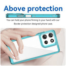 Motorola Moto G56 5G Soft TPU Bumper Case [Clear Blue] 3