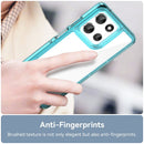 Motorola Moto G56 5G Soft TPU Bumper Case [Clear Blue] 4