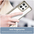 Motorola Moto G56 5G Soft TPU Bumper Case [Clear Grey] 4