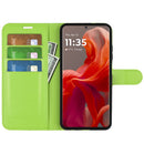 Motorola Moto G85 PU Leather Wallet Case [Green] 6