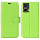 Motorola Moto G85 PU Leather Wallet Case [Green] 4