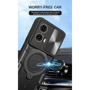 Motorola Moto G85 Ring Kickstand Case w/ Camera Cover