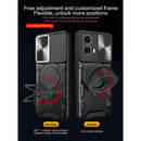 Motorola Moto G85 Ring Kickstand Case w/ Camera Cover