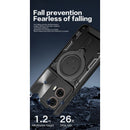 Motorola Moto G85 Ring Kickstand Case w/ Camera Cover