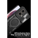 Motorola Moto G85 Ring Kickstand Case w/ Camera Cover