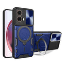 Motorola Moto G85 Ring Kickstand Case w/ Camera Cover