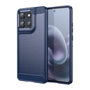 Motorola Moto G86 5G Carbon Fibre Brushed Case [Navy] 1