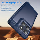 Motorola Moto G86 5G Carbon Fibre Brushed Case [Navy] 2