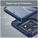 Motorola Moto G86 5G Carbon Fibre Brushed Case [Navy] 5