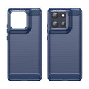 Motorola Moto G86 5G Carbon Fibre Brushed Case [Navy] 7