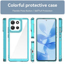 Motorola Moto G86 5G Soft TPU Bumper Case [Clear Blue] 8