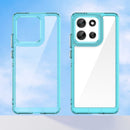 Motorola Moto G86 5G Soft TPU Bumper Case [Clear Blue] 7