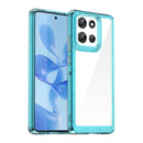Motorola Moto G86 5G Soft TPU Bumper Case [Clear Blue] 1