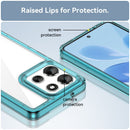 Motorola Moto G86 5G Soft TPU Bumper Case [Clear Blue] 5