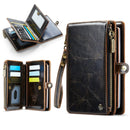 Caseme RFID Blocking Passport Holder Wallet – Leather Travel Organizer [Vintage Brown]