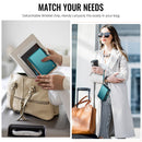 Caseme RFID Blocking Passport Holder Wallet – Leather Travel Organizer [Teal]