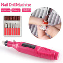 Nail Dryer Lamp Electric Nail Drill Set 7
