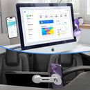 New Magnetic Laptop Phone Holder Silver 7