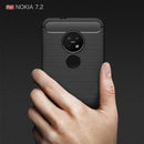 Nokia 7.2/6.2 Carbon Fibre TPU Case Slim Shockproof Cover