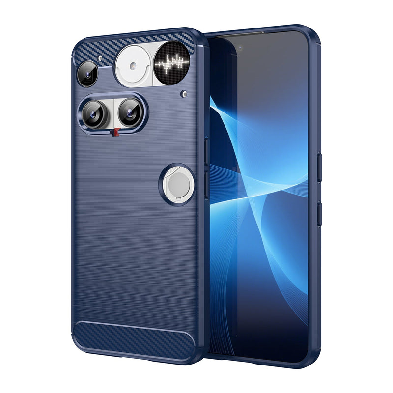 Nothing Phone (3) Carbon Fibre Brushed Case [Navy]