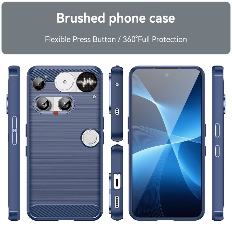 Nothing Phone (3) Carbon Fibre Brushed Case [Navy]