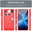 Nothing Phone (3) Carbon Fibre Brushed Case [Red]
