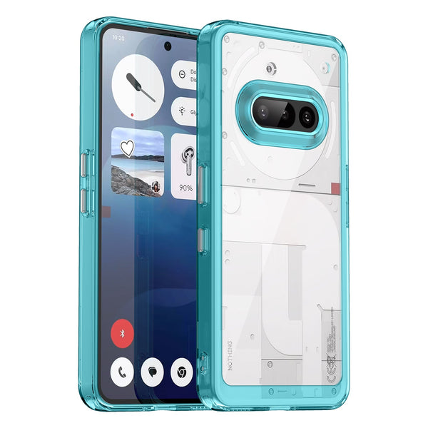 Nothing Phone (3a) Soft TPU Bumper Case [Clear Blue]