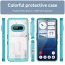 Nothing Phone (3a) Soft TPU Bumper Case [Clear Blue]