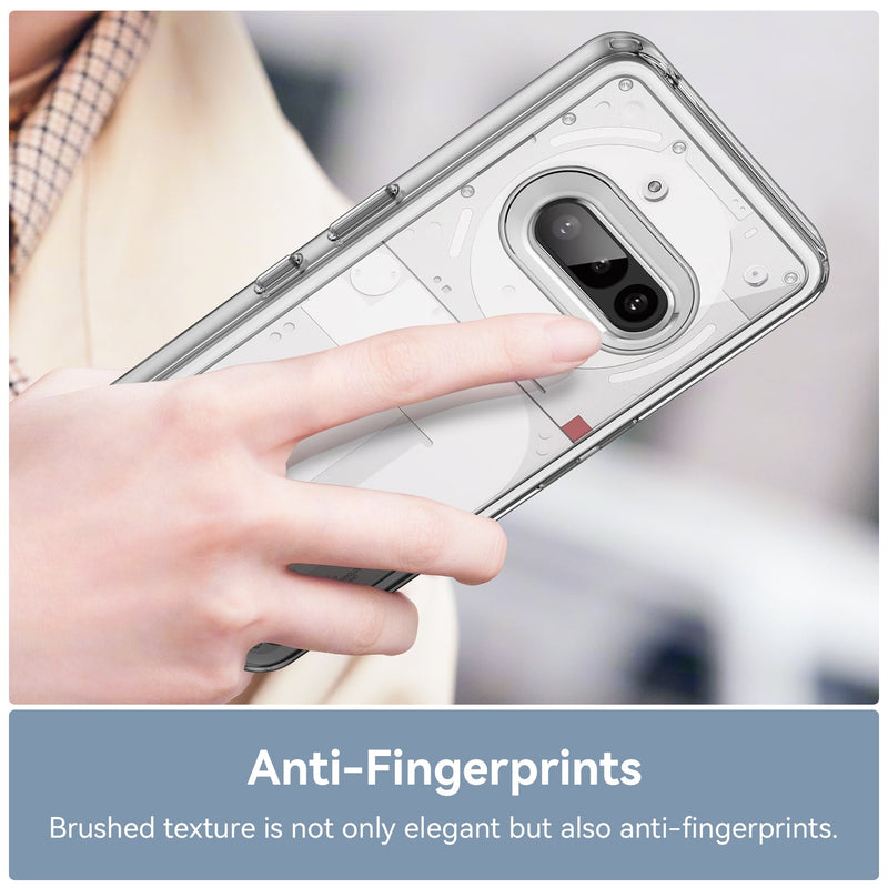 Nothing Phone (3a) Soft TPU Bumper Case [Clear]