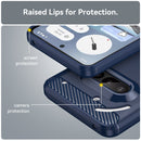 Nothing Phone (3a) Carbon Fibre Brushed Case [Navy]