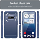 Nothing Phone (3a) Carbon Fibre Brushed Case [Navy]