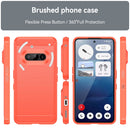 Nothing Phone (3a) Carbon Fibre Brushed Case [Red]