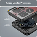 Nothing Phone (3a) Pro Carbon Fibre Brushed Case [Black]