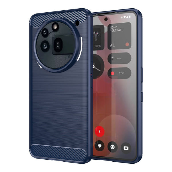 Nothing Phone (3a) Pro Carbon Fibre Brushed Case [Navy]