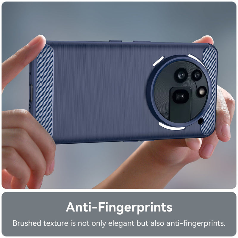 Nothing Phone (3a) Pro Carbon Fibre Brushed Case [Navy]