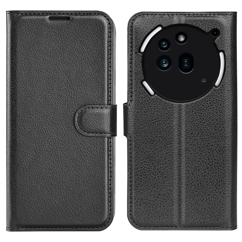 Nothing Phone (3a) Pro PU Wallet Case [Black]