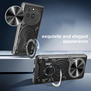 Nothing Phone (3a) Pro Ring Kickstand Case w/ Camera Cover [Black]