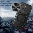 Nothing Phone (3a) Pro Ring Kickstand Case w/ Camera Cover [Black]