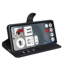 Nothing Phone (3a) PU Wallet Case [Black] 6