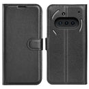 Nothing Phone (3a) PU Wallet Case [Black]