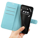 Nothing Phone (3a) PU Wallet Case [LightBlue]