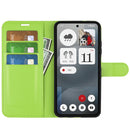 Nothing Phone (3a) PU Wallet Case [Green]