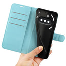 Nothing Phone (3a) PU Wallet Case [LightBlue] 5