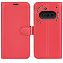 Nothing Phone (3a) PU Wallet Case [Red] 4